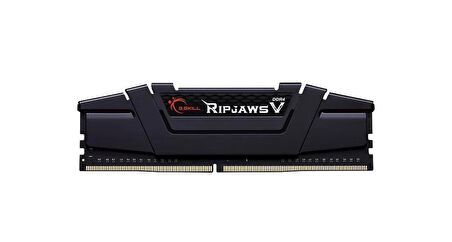 GSKILL RipjawsV 16GB (2X8) DDR4 3200Mhz CL16 Siyah 1.35V (F4-3200C16D-16GVKB) Dual Kit Ram