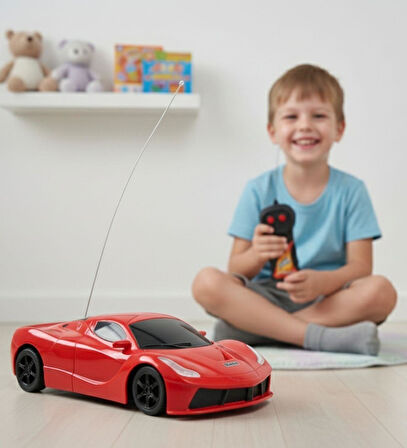 1:24 Ölçek Uzaktan Kumandalı Yarış Arabası - RC Spor Araba