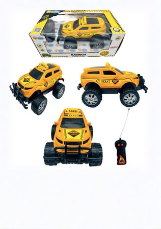 Taksi Jeep Uzaktan Kumandalı Süper Hızlı Off-Road  1:24 (İleri -Geri Hareketli)