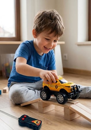 Taksi Jeep Uzaktan Kumandalı Süper Hızlı Off-Road  1:24 (İleri -Geri Hareketli)