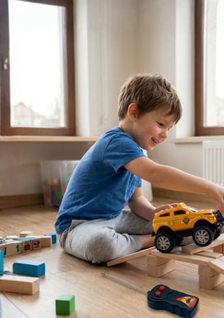 Taksi Jeep Uzaktan Kumandalı Süper Hızlı Off-Road  1:24 (İleri -Geri Hareketli)