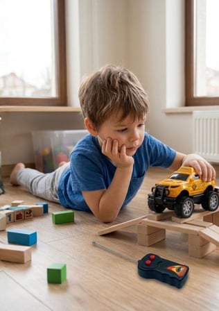 Taksi Jeep Uzaktan Kumandalı Süper Hızlı Off-Road  1:24 (İleri -Geri Hareketli)