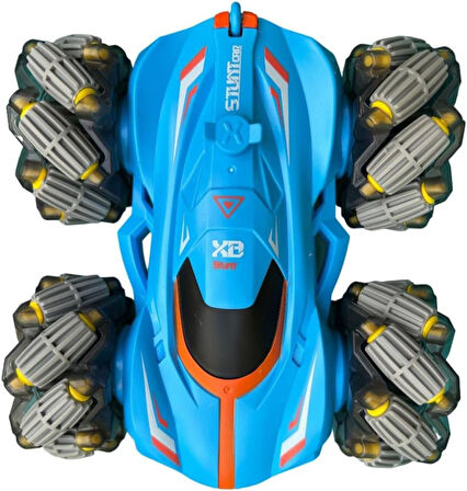 Duman Oyuncak Uzaktan Kumandalı El Kontrollü Duman Atan Araba (ITEM KOD : XB1178) MAVİ