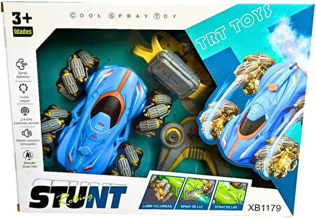 Duman Oyuncak Uzaktan Kumandalı El Kontrollü Duman Atan Araba (ITEM KOD : XB1178) MAVİ