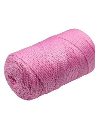 Makrome İpi 3mm Polyester Pembe