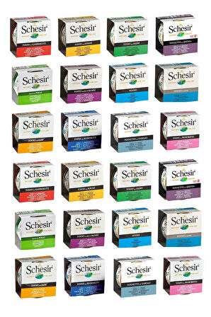 Schesir Karma Kedi Konservesi 85 Gr. X 24 Adet