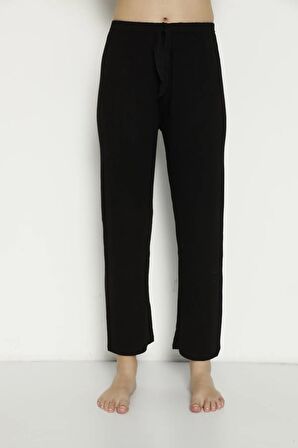 Cepsiz Viskon Yazlık Kadın Pijama Altı V45