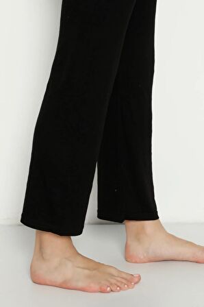 Cepsiz Viskon Yazlık Kadın Pijama Altı V45