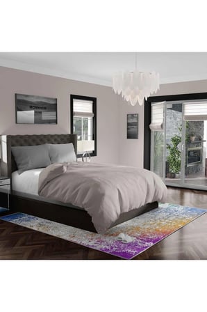 Kaymaz Taban Yıkanabilir Halı – Mutfak, Salon, Yatak Odası için Modern Dijital Baskı Halı (SLNHALI78