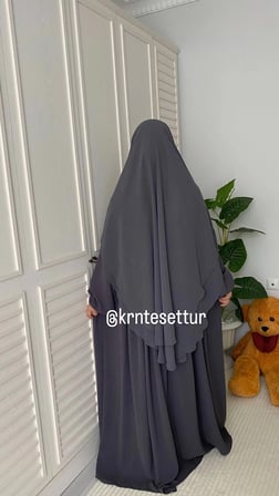 Ayrobin elbise gölgeli 2 katlı sufle