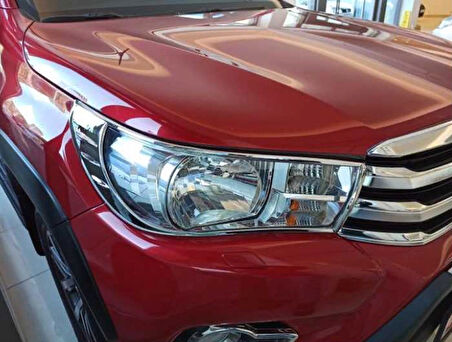Toyota Hilux Revo 2016-2019 Far Çerçeve Kaplama Krom