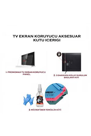 Promomax Arçelik A55LS9378 Uyumlu TV Ekran Koruyucu