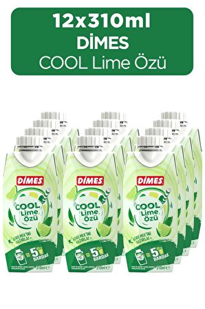 Dimes Cool Lime Özü 310 ml 12'li