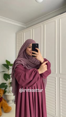 Ayrobin elbise gölgeli 2 katlı sufle