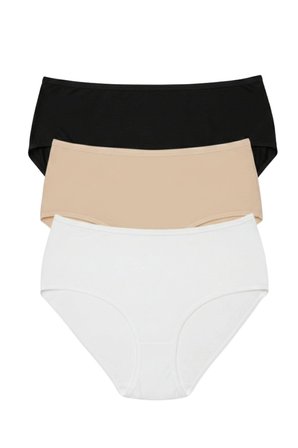 3LÜ SET KÜLOT-SİYAH-BEYAZ-TEN DOR2850