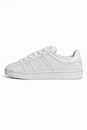 Unisex Günlük Spor Ayakkabı Kaymaz Yumuşak Taban Rahat Bağcıklı Sneaker 473