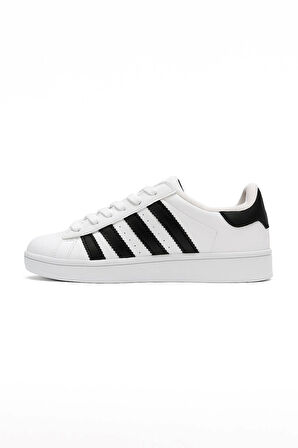 Unisex Günlük Spor Ayakkabı Kaymaz Yumuşak Taban Rahat Bağcıklı Sneaker 473