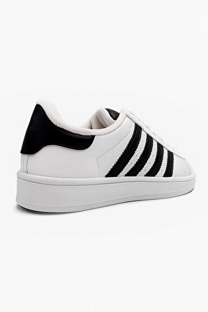 Unisex Günlük Spor Ayakkabı Kaymaz Yumuşak Taban Rahat Bağcıklı Sneaker 473