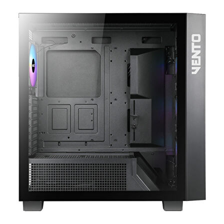 VENTO VG4252L FSP 1000W GEN5 4x120mm ARGB Fan Temperli Cam USB 3.0 E-ATX Gaming (Oyuncu) Kasa