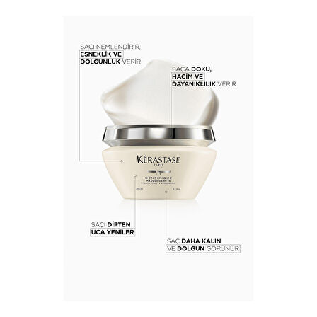 Masque Densité Dolgunluk ve Esneklik Veren Saç Maskesi 200ml