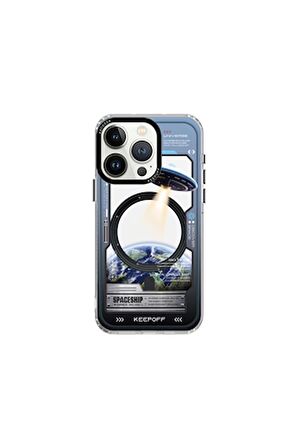  iPhone 15 Pro Uyumlu Aerospace Magsafe Telefon Kılıfı