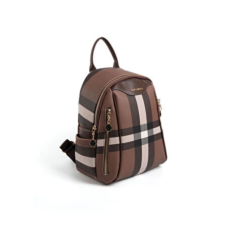 Silver Polo  Kadın  906-47374 SILVER POLO SIRT ÇANTASI MK85 KOYU KAHVE-MAT KAHVE