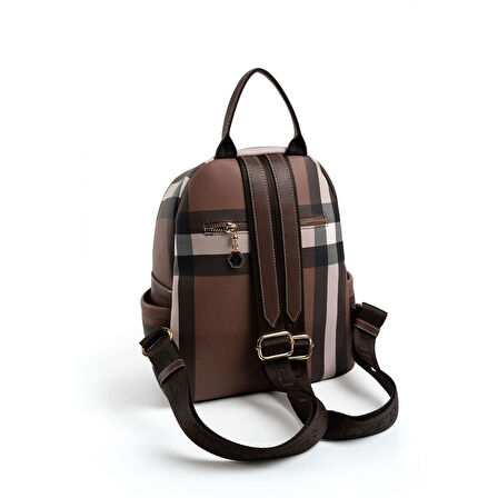 Silver Polo  Kadın  906-47374 SILVER POLO SIRT ÇANTASI MK85 KOYU KAHVE-MAT KAHVE