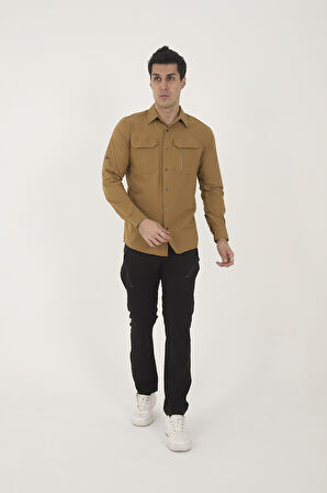 Camp376 Outdoor Tactical Rahat Ve Kullanışlı Su İticili Erkek Taktik Gömlek