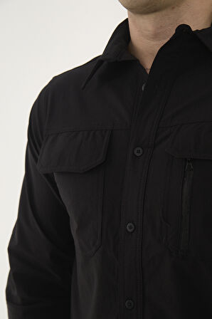 Camp376 Outdoor Tactical Rahat Ve Kullanışlı Su İticili Erkek Taktik Gömlek