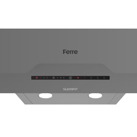 Ferre D065 Gri Ultra Sessiz SilentArt  60 cm Ankastre Davlumbaz