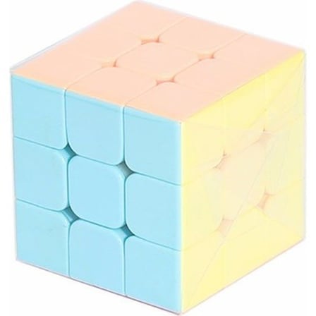 Pastel Renk Süper Kaliteli 3x3x3 Zeka Küpü