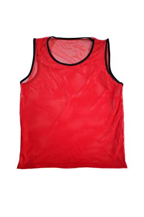 10 Adet Fileli Antrenman Idman Yeleği Halı Saha Yeleği Bib Yetişkin Beden