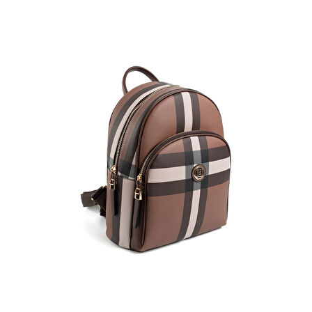 Silver Polo  Kadın  1062-47402 SILVER POLO SIRT ÇANTASI MK85 KOYU KAHVE-MAT KAHVE