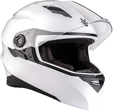 Armor AF-77 Full Face Parlak Beyaz