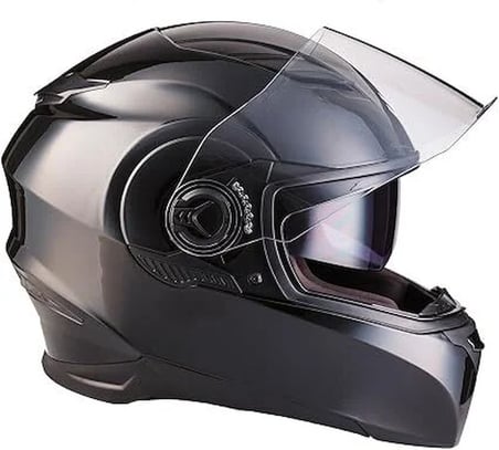 Armor AF-77 Full Face Parlak Siyah