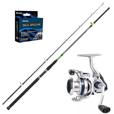 Okuma Aria 6000 - Daiwa Sensör 180cm Tekne Olta Seti