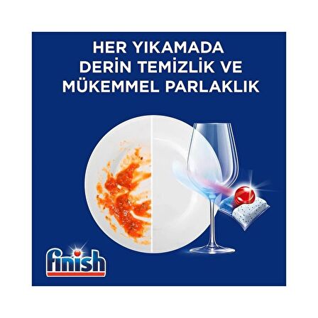 Finish Quantum 360 Kapsül Bulaşık Makinesi Deterjanı Tableti (6 x 60 Kapsül)