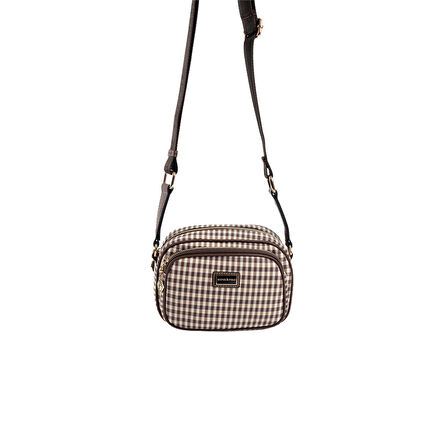 Silver Polo  Kadın Çapraz Çanta 1111-47420 SILVER POLO ÇAPRAZ BAYAN ÇANTASI M191 KAHVE SARI-MAT KAHVE