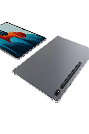 Galaxy Tab S8 Plus  12.4 İnç Uyumlu  Nitro Anti Shock Silikon Tablet Kılıf