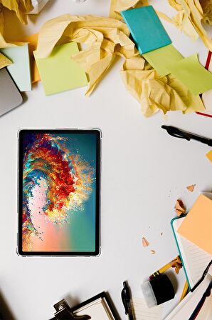 Galaxy Tab S8 Plus  12.4 İnç Uyumlu  Nitro Anti Shock Silikon Tablet Kılıf