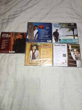 5 Adet Ankaralı namık cd albüm set