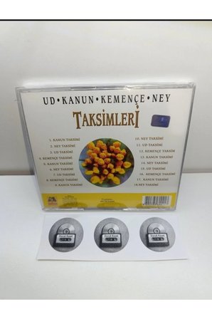 TAKSİMLER UD KANUN KEMENCE NEY ALBÜM