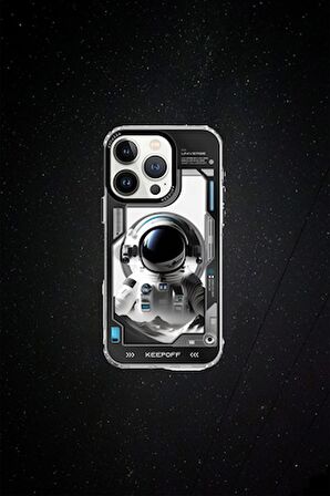  iPhone 15 Pro Uyumlu Aerospace Magsafe Telefon Kılıfı