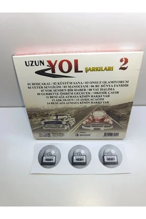 Uzun yol şarkıları 2 CD albüm