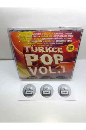 Türkçe pop 3 li albüm