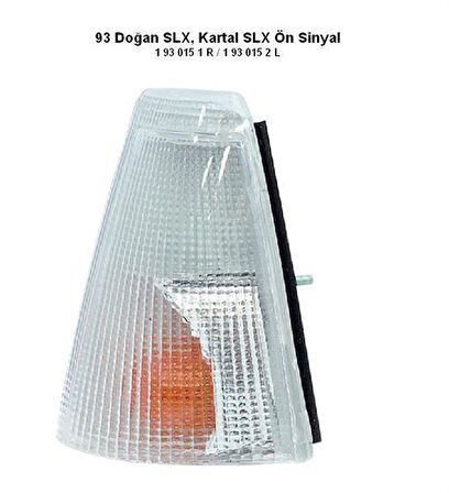 ÖN SİNYAL LAMBA BEYAZ SOL FIAT DKŞ DOĞAN SLX-KARTAL SLX 93