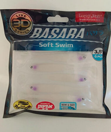 LUCKY JOHN BASARA SOFT SWİM 3.5''140403-TR007 SİLİKON YEM