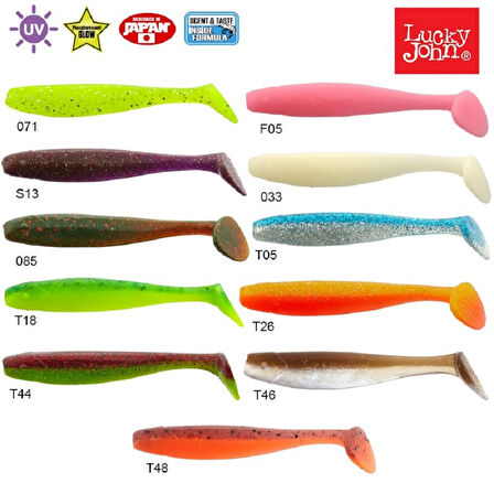Lucky John Minnow 3.3'' (8.38 Cm) 7P Silikon Yem (487328594) 085