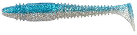 Lucky John Tioga 9,91 Cm Silikon Yem CHRYSTAL BLUE