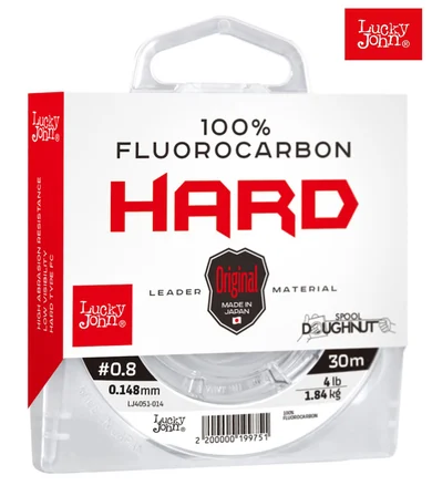 Lucky John Fluorocarbon Hard 30M Şeffaf Misina